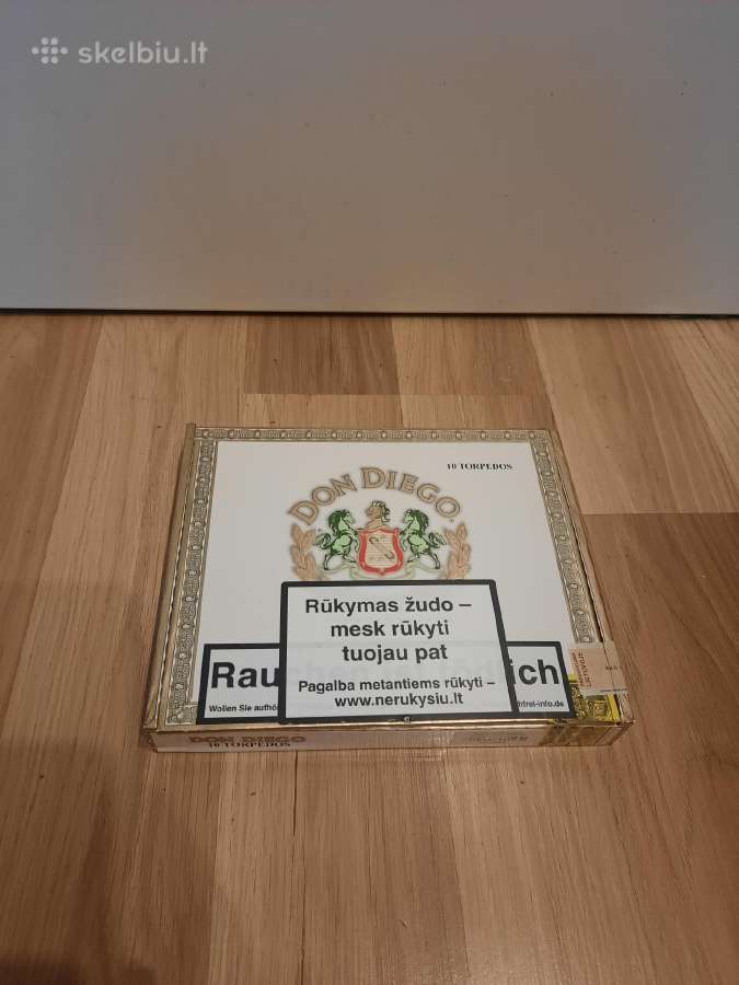 22. Cigarų dėžė Don Diego