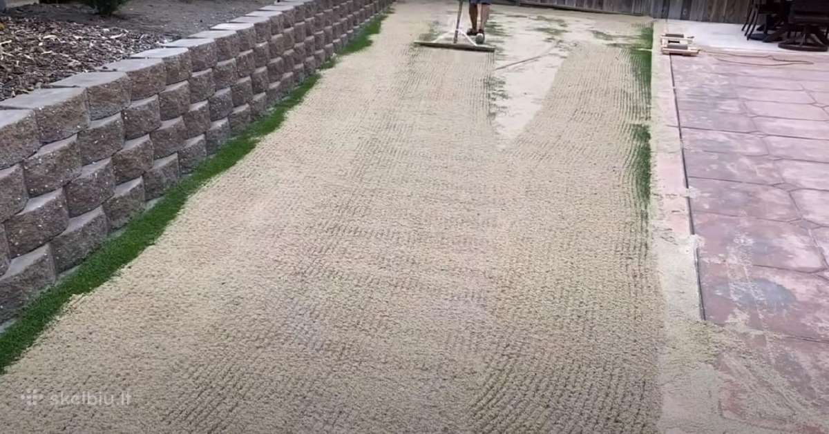 Plautas Smėlis 0-2mm Vejos Lyginimui - nuotraukos Nr. 2