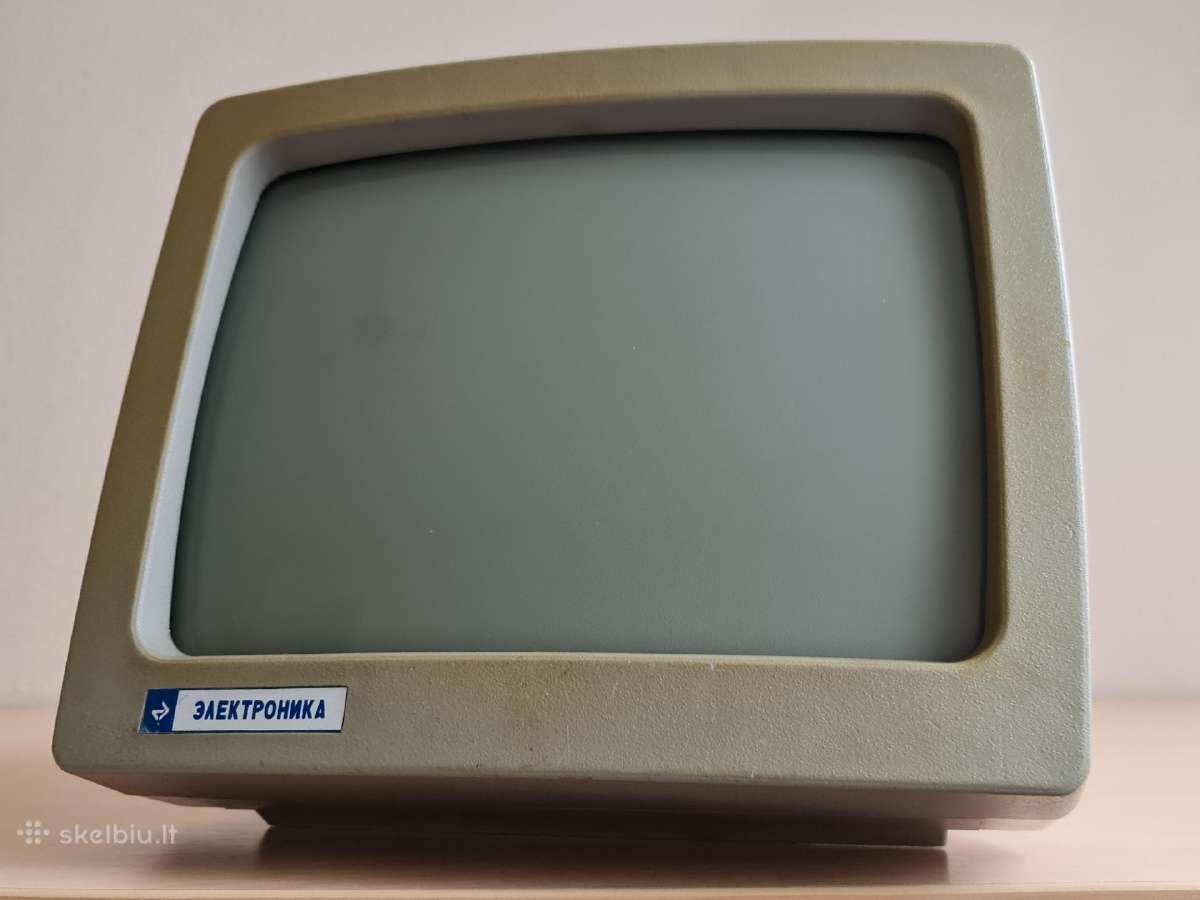 TSRS vaizdo monitorius Elektronika Ms6105.12 /1990