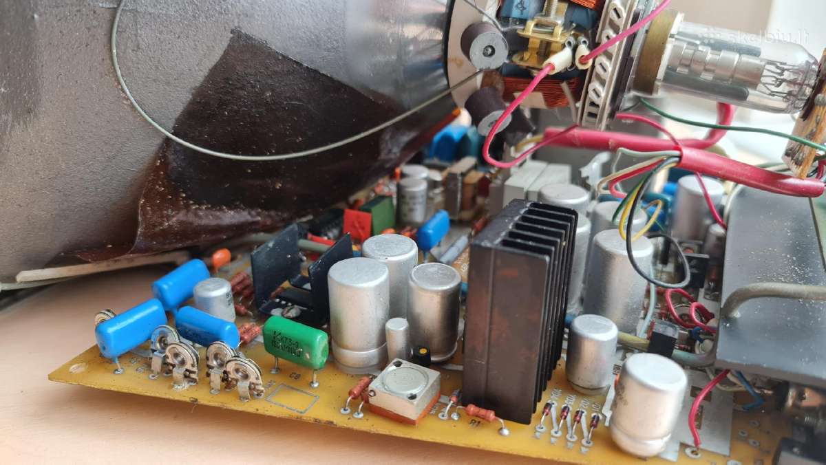 TSRS vaizdo monitorius Elektronika Ms6105.12 /1990 - nuotraukos Nr. 12