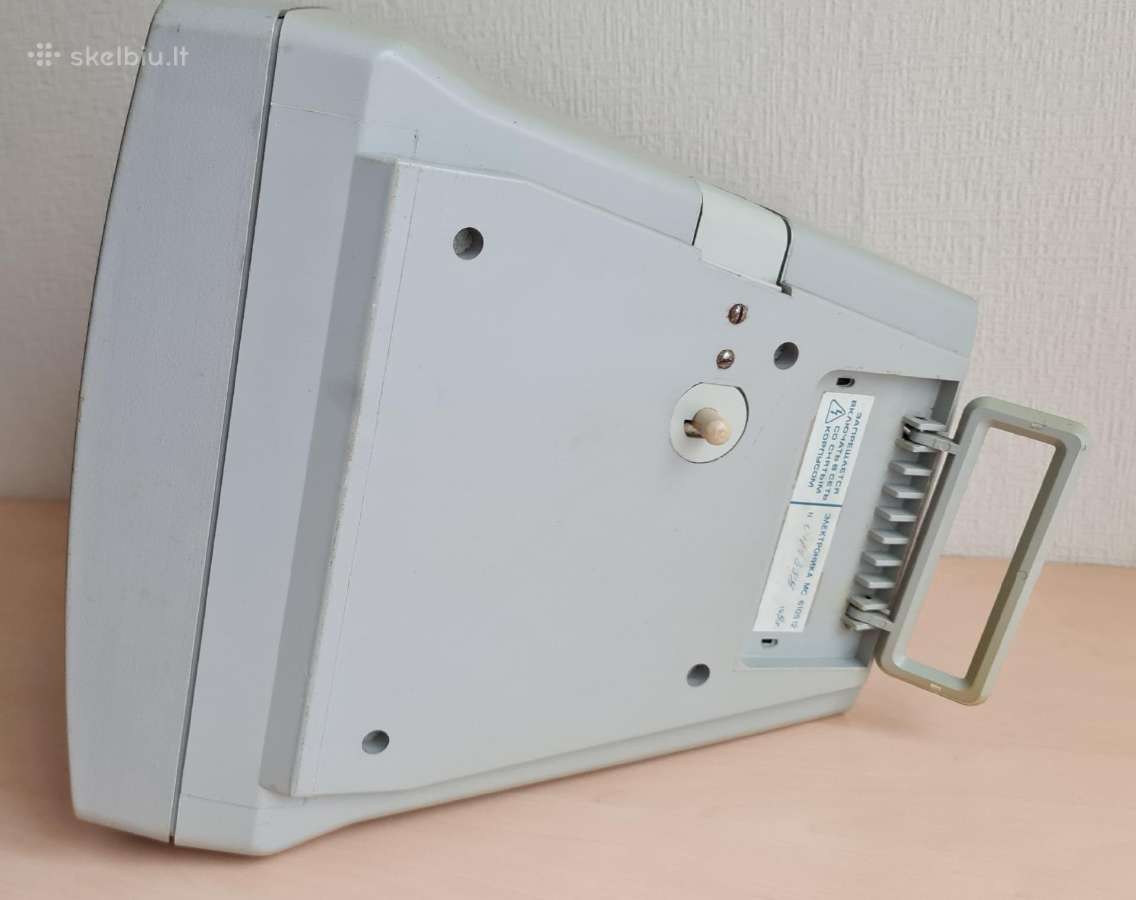 TSRS vaizdo monitorius Elektronika Ms6105.12 /1990 - nuotraukos Nr. 20