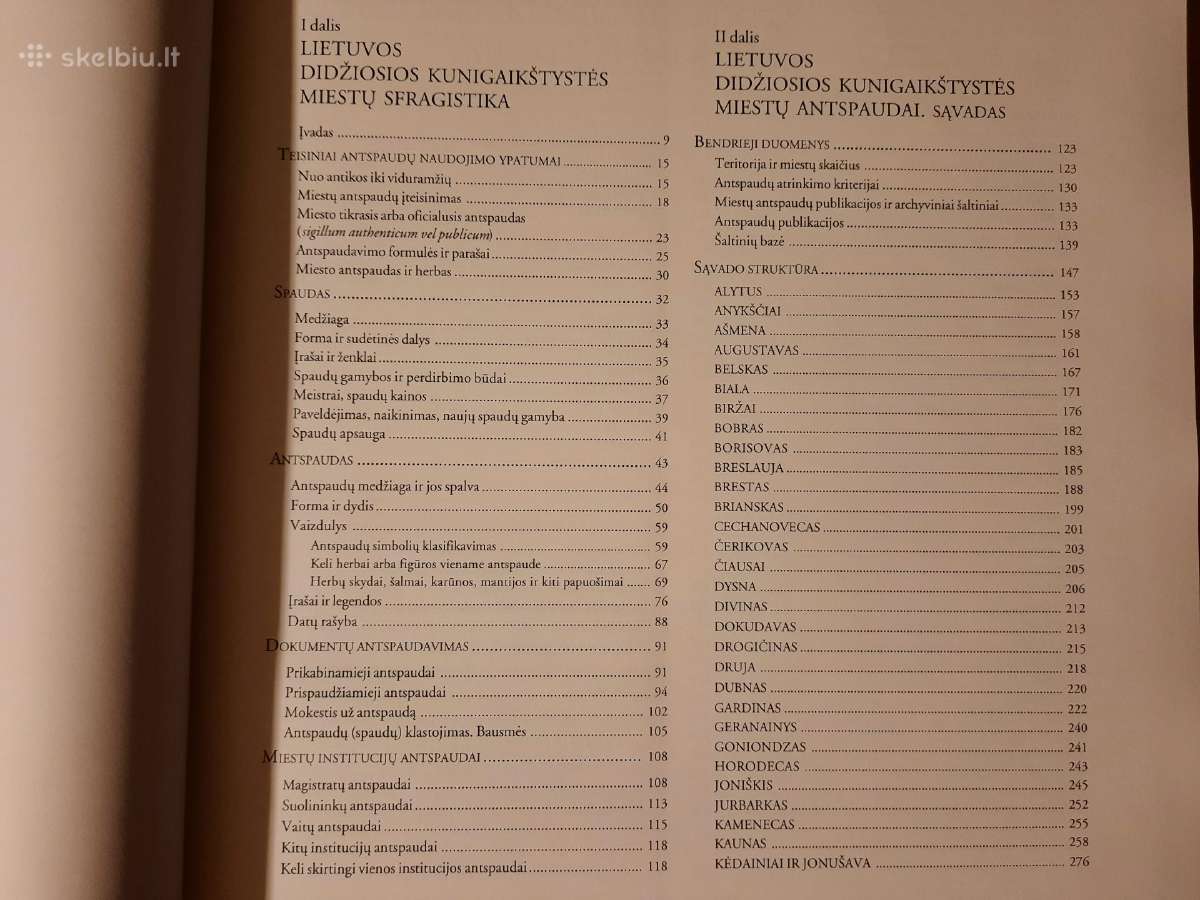 Lietuvos Kunigaikštystės Miestų Antspaudai - nuotraukos Nr. 2