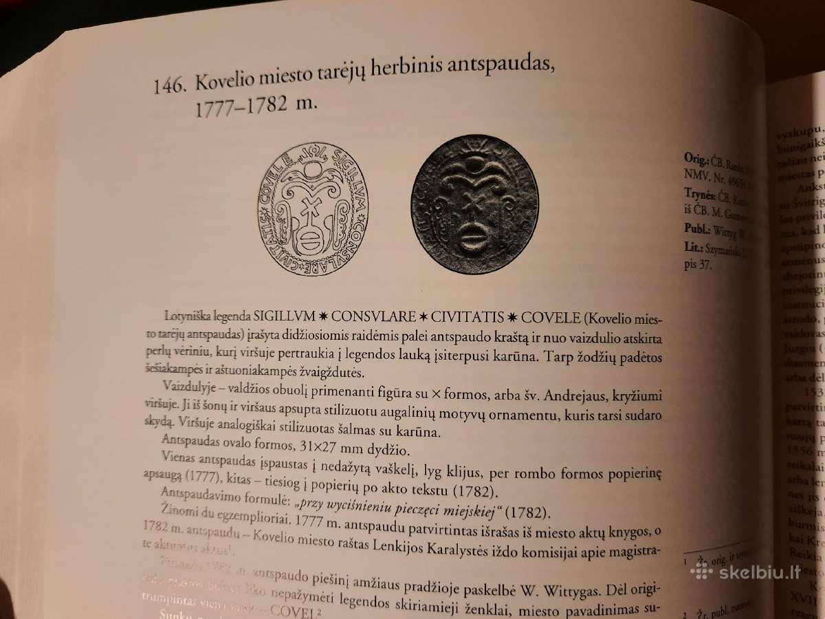 Lietuvos Kunigaikštystės Miestų Antspaudai - nuotraukos Nr. 5