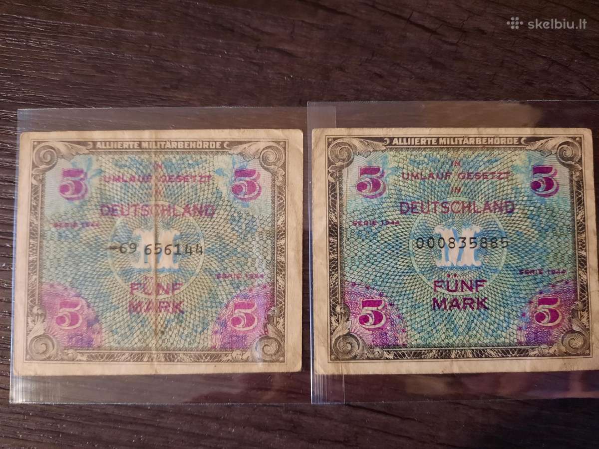5 Markės 1944 Vokietija (prancūzijos/rusijos zona)