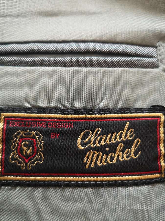 Vyriškas Claude Michel švarkas, 62 dydžio - nuotraukos Nr. 3