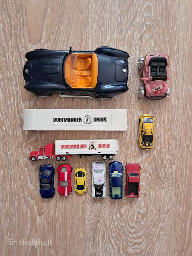 Kolekciniai automobiliukai iš Anglijos
