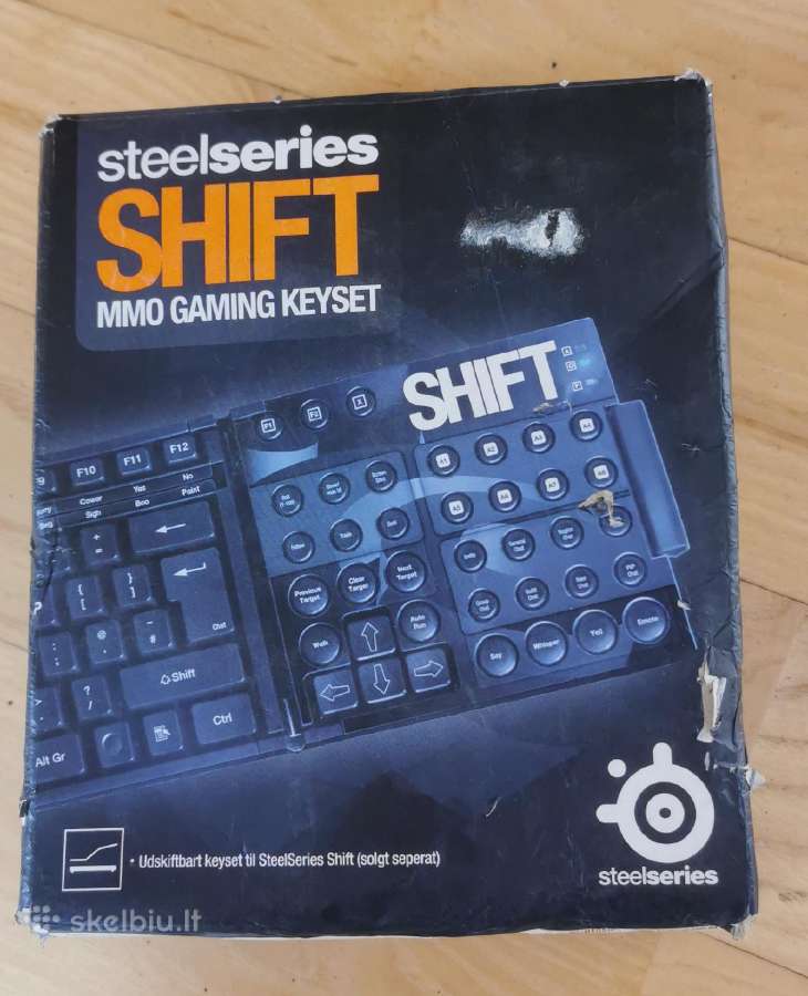 Klavišai klaviatūrai Steelseries Shift Mmo 68095 - nuotraukos Nr. 3