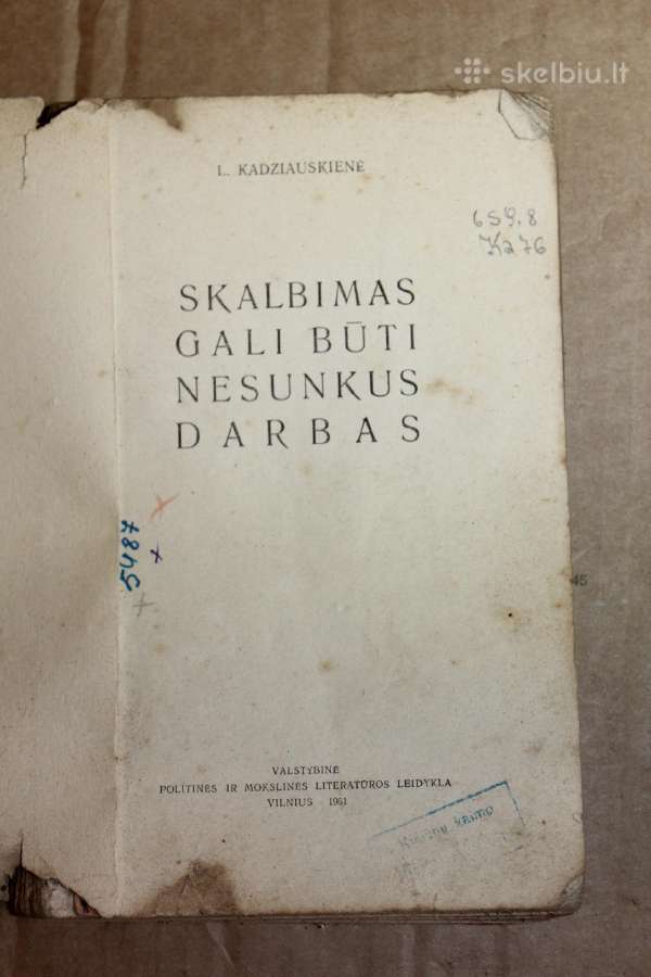 Skalbimas gali būti nesunkus darbas knyga 1961m. - nuotraukos Nr. 2