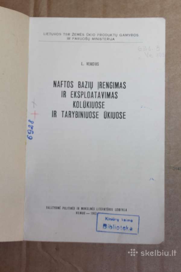 Naftos bazių įrengimas kolūkiuose 1963m. - nuotraukos Nr. 2