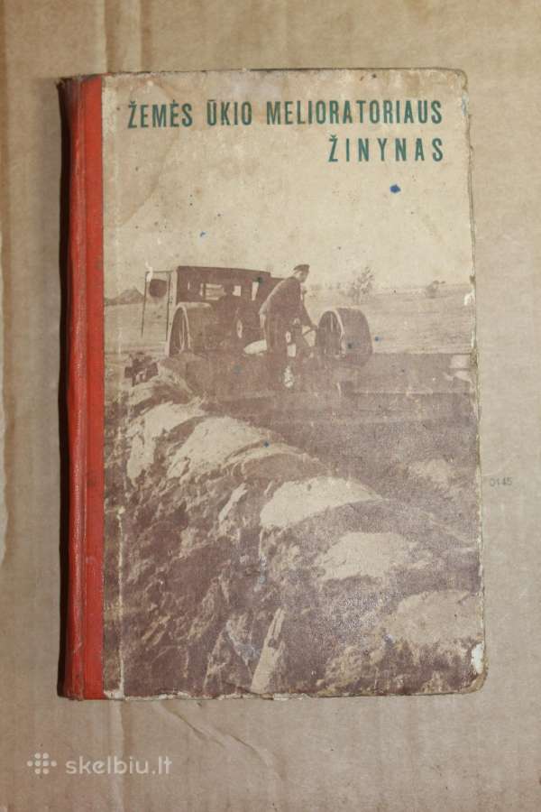 Žemės ūkio melioratoriaus žinynas 1960m.