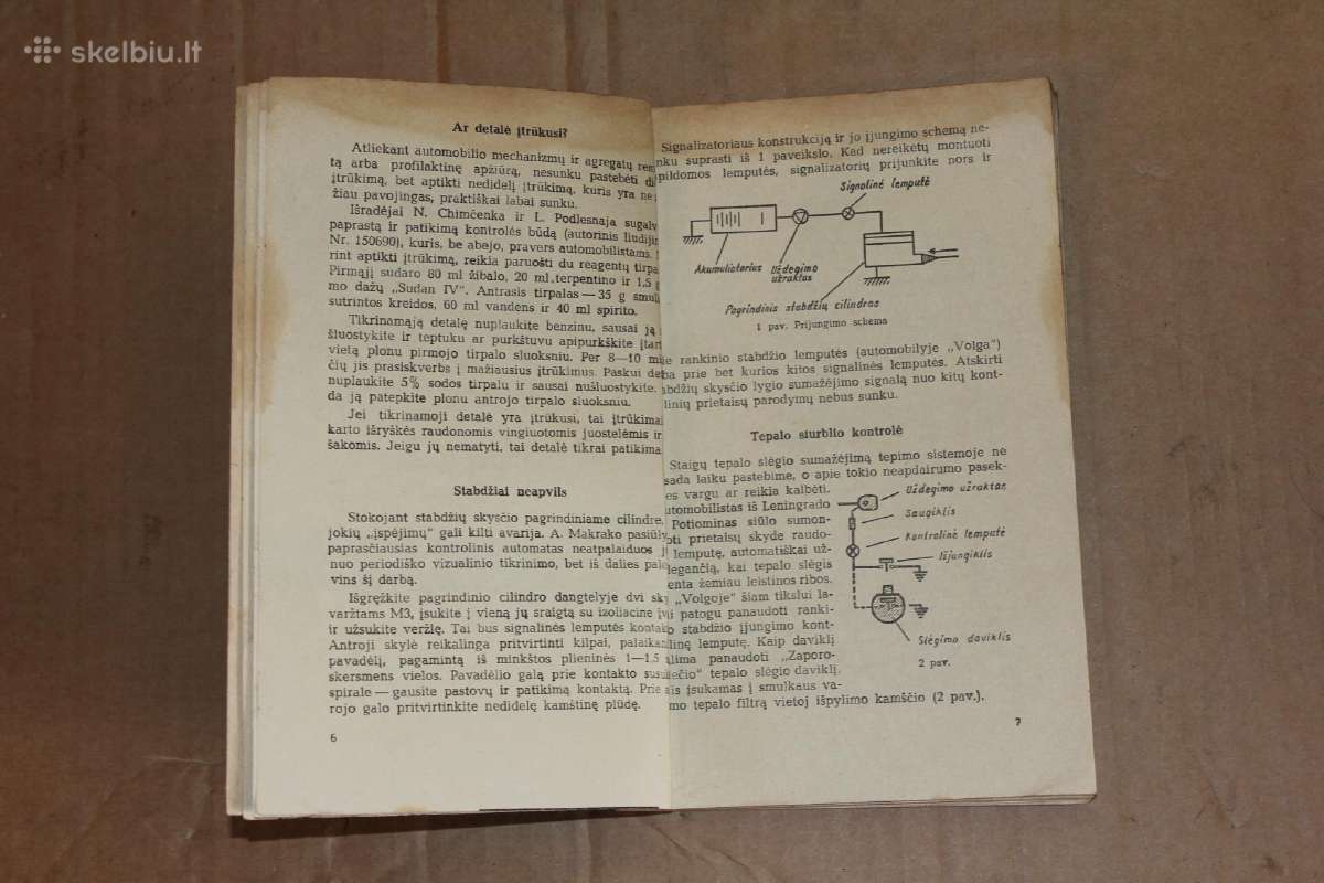 200 patarimų automobilistams mėgėjams knyga 1973m. - nuotraukos Nr. 4