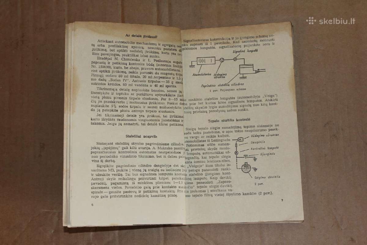 200 patarimų automobilistams mėgėjams knyga 1973m. - nuotraukos Nr. 4