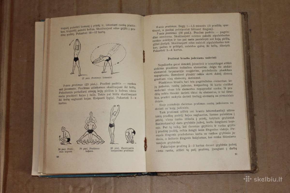 Plaukimas knyga 1955 m. - nuotraukos Nr. 6