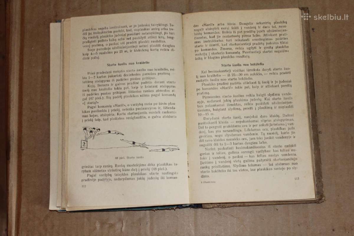Plaukimas knyga 1955 m. - nuotraukos Nr. 7
