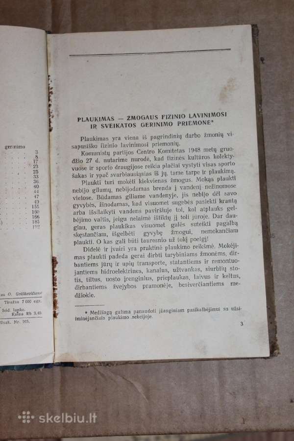 Plaukimas knyga 1955 m. - nuotraukos Nr. 5