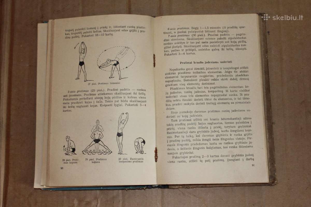 Plaukimas knyga 1955 m. - nuotraukos Nr. 6
