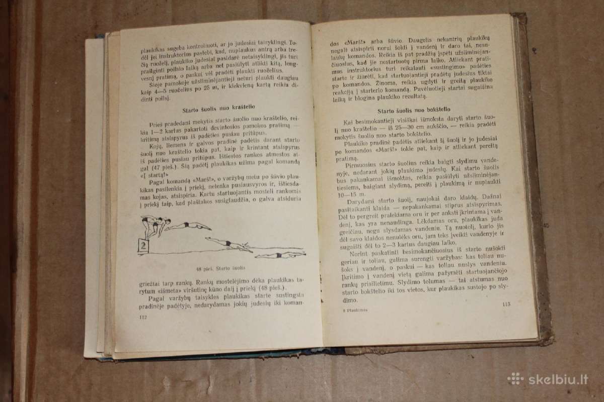 Plaukimas knyga 1955 m. - nuotraukos Nr. 7