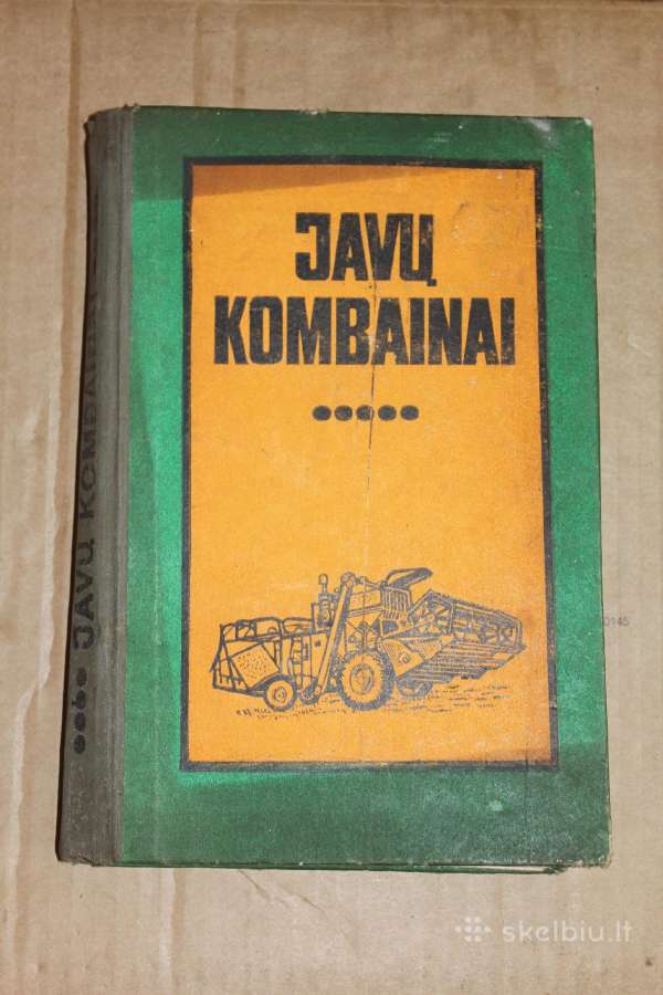 Javų kombainai knyga 1974m.