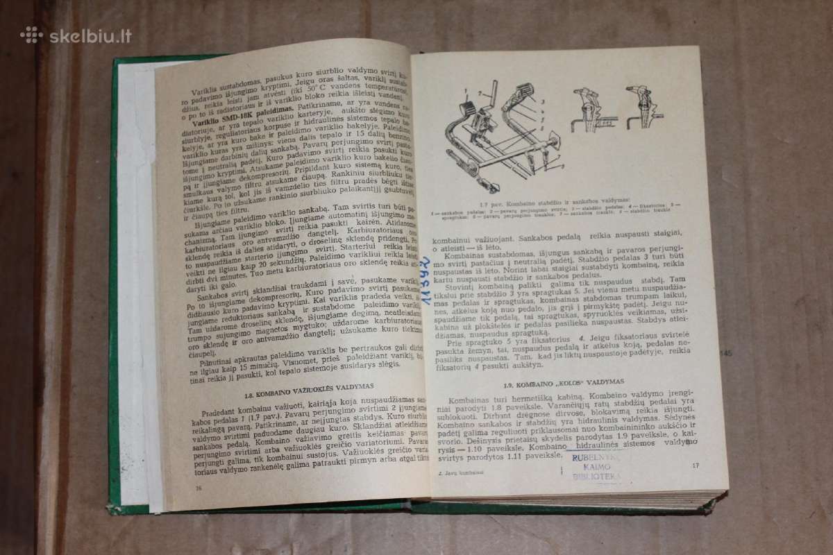 Javų kombainai knyga 1974m. - nuotraukos Nr. 4