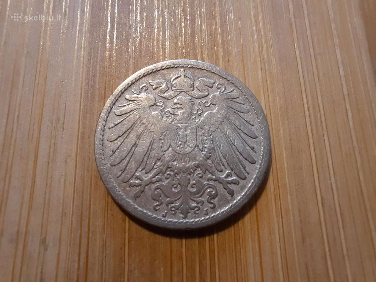 10 pfennig 1900 J - Vokietija - nuotraukos Nr. 2