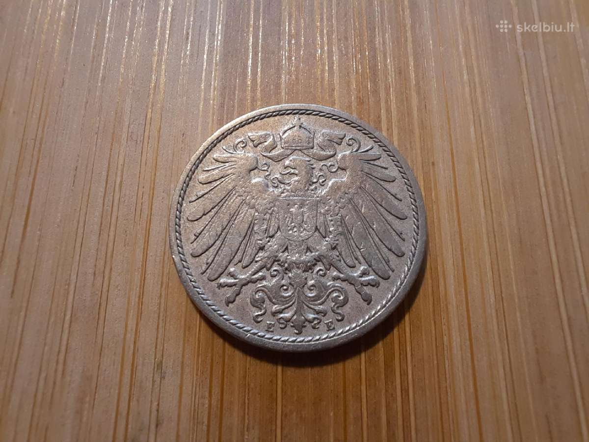 10 pfennig 1905 E - Vokietija - nuotraukos Nr. 2