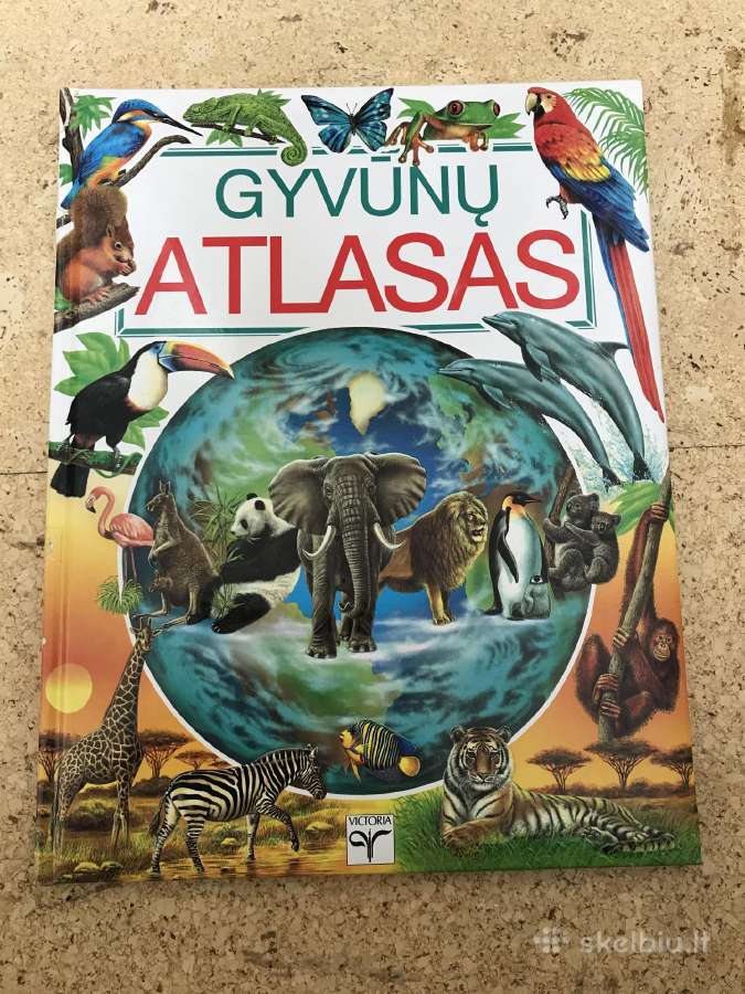 Gyvūnų Atlasas vaikams/атлас животных для детей