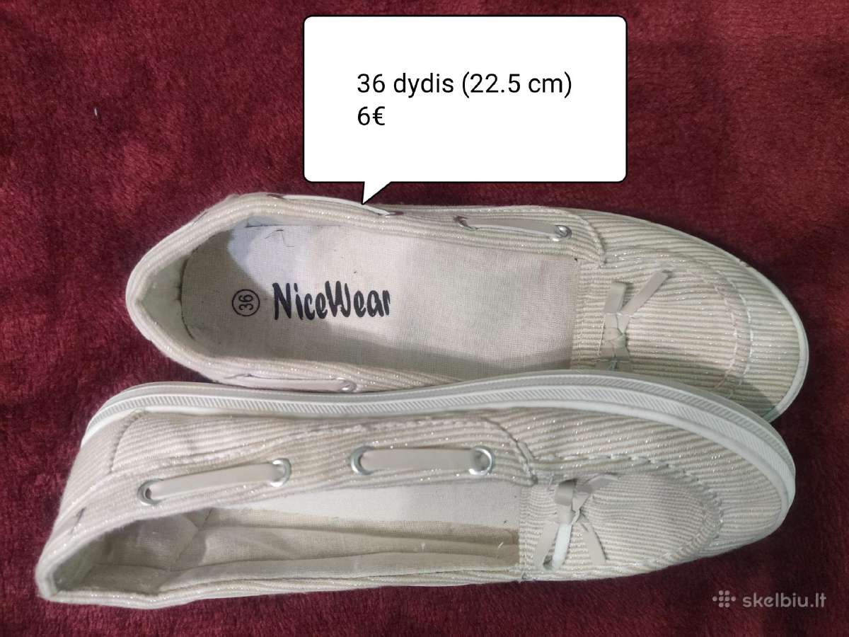 Šlepetės, įspiriami kedukai 35 36 37 dydis - nuotraukos Nr. 8
