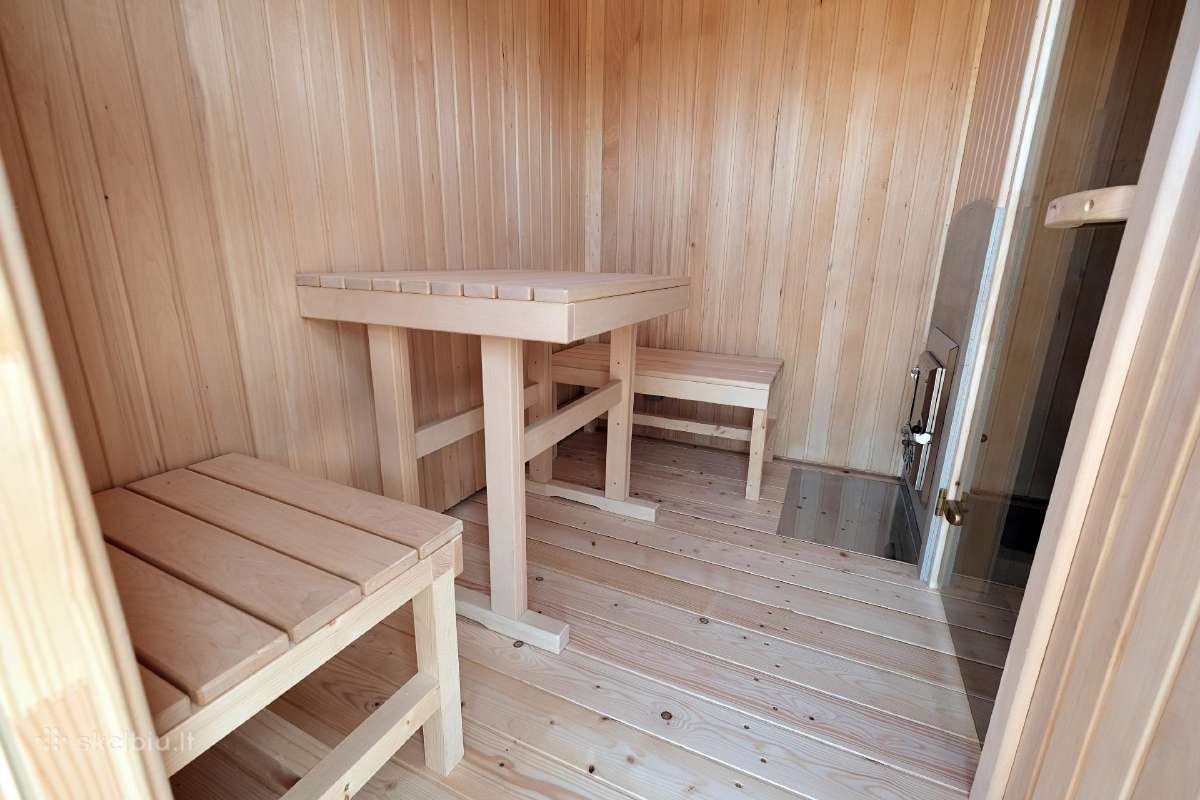 Karkasinė surenkama apšiltinta Lauko Pirtis - nuotraukos Nr. 10