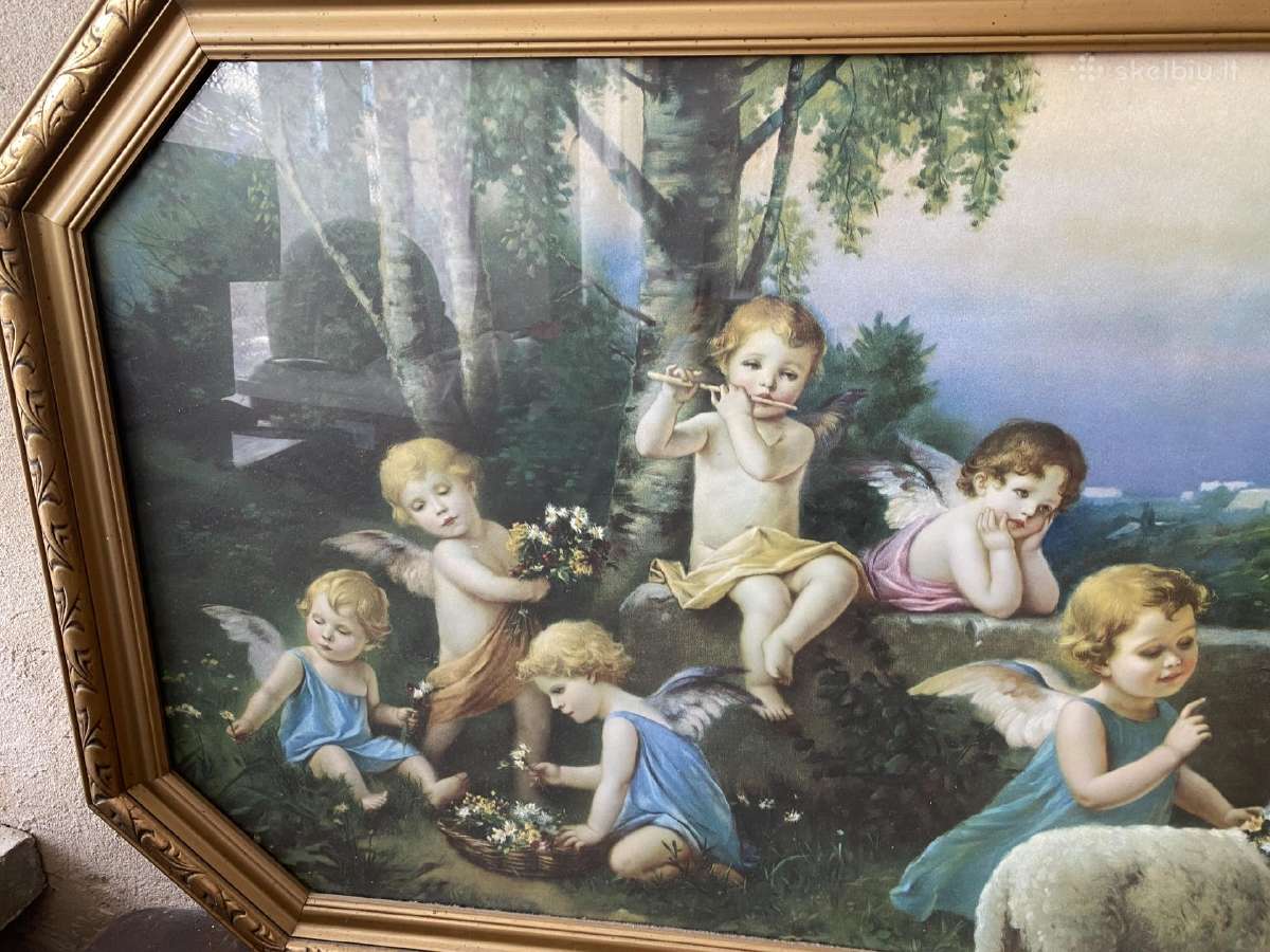Šventas Marijos paveikslas su angelais - nuotraukos Nr. 3