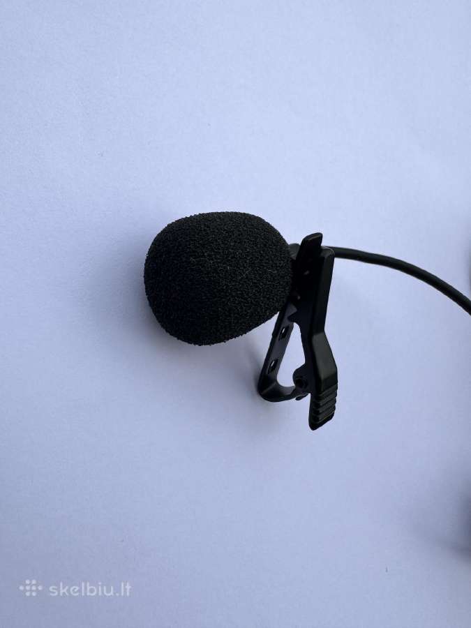 Power Dewise Lavalier mikrofonas su laidu