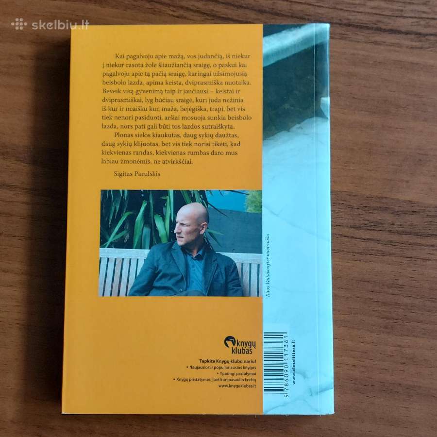 S. Parulskis " Sraigė su beisbolo lazda ". - nuotraukos Nr. 7