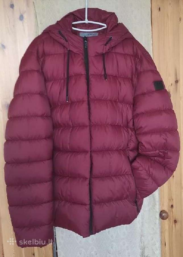 Labai Šilta Burgundiška / Bordinė Žieminė Striukė