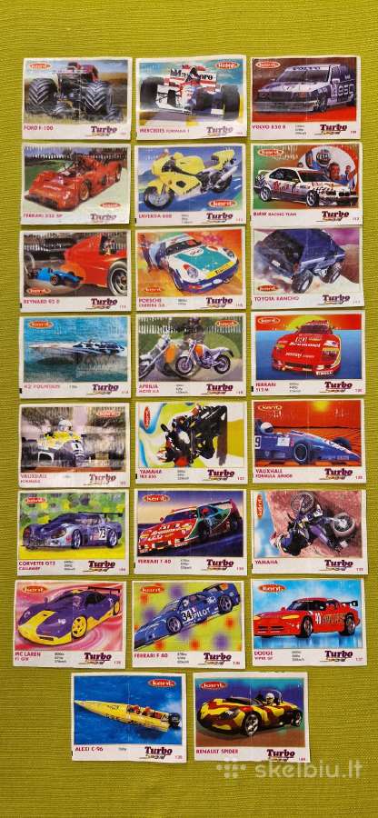 Turbo Sport (71-140) gumos popierėliai #12 - nuotraukos Nr. 4