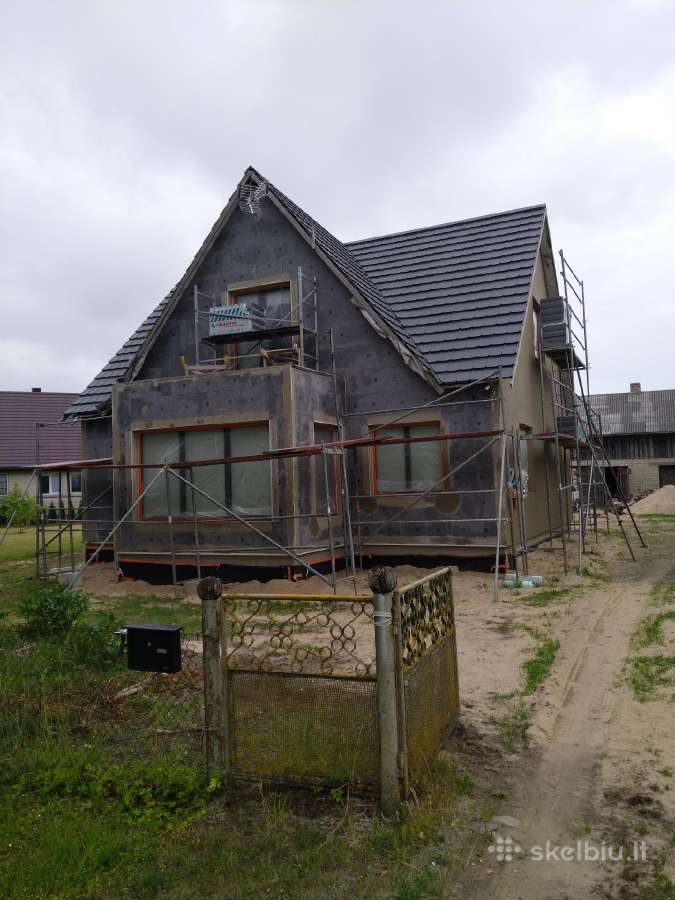 Namų šiltinimas, fasado apdaila. - nuotraukos Nr. 2