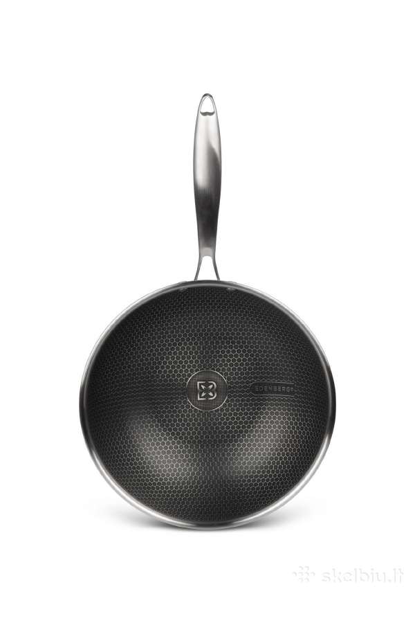 Edenberg Wok keptuvė 28cm 3.7l su dangčiu (eb-7536 - nuotraukos Nr. 6