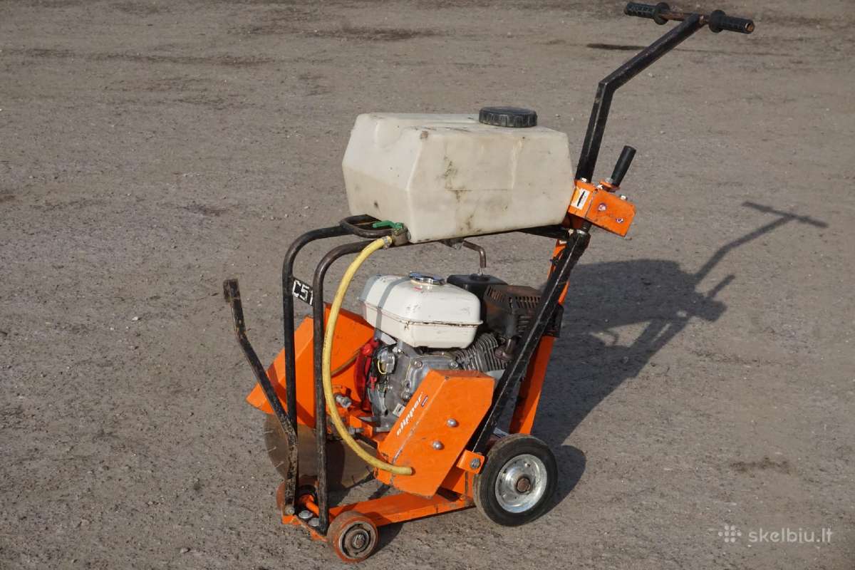 Clipper benzininė grindinio betono pjaustyklė - nuotraukos Nr. 24