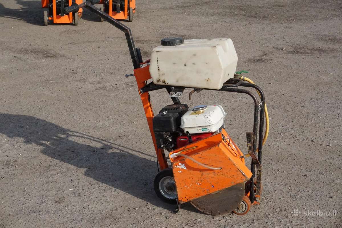 Clipper benzininė grindinio betono pjaustyklė - nuotraukos Nr. 25