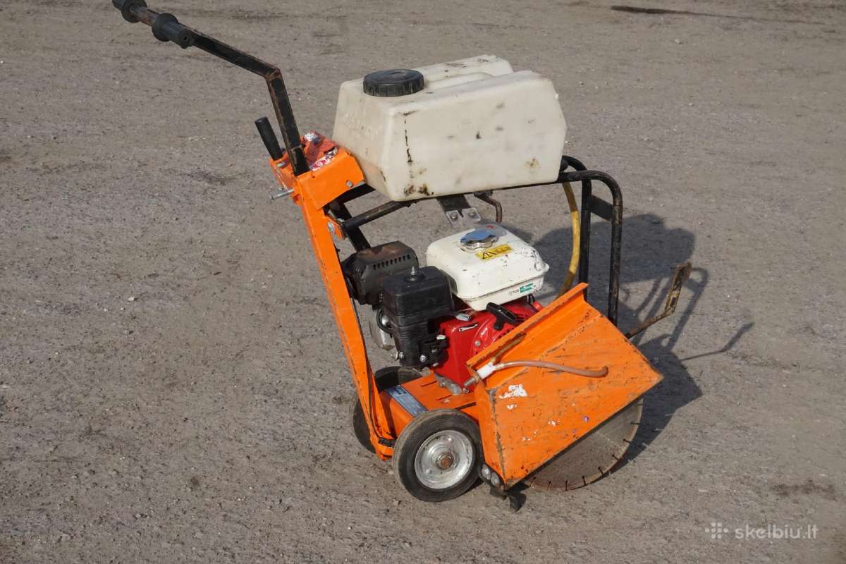 Clipper benzininė grindinio betono pjaustyklė - nuotraukos Nr. 26