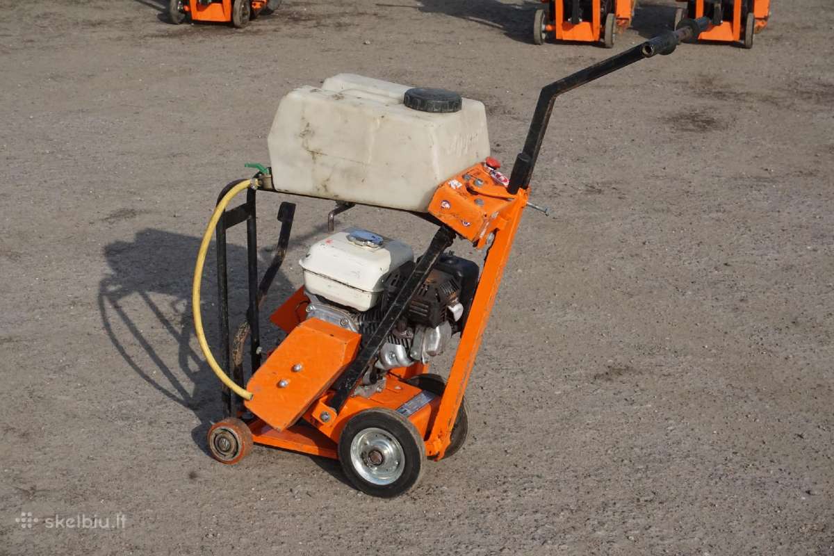 Clipper benzininė grindinio betono pjaustyklė - nuotraukos Nr. 27