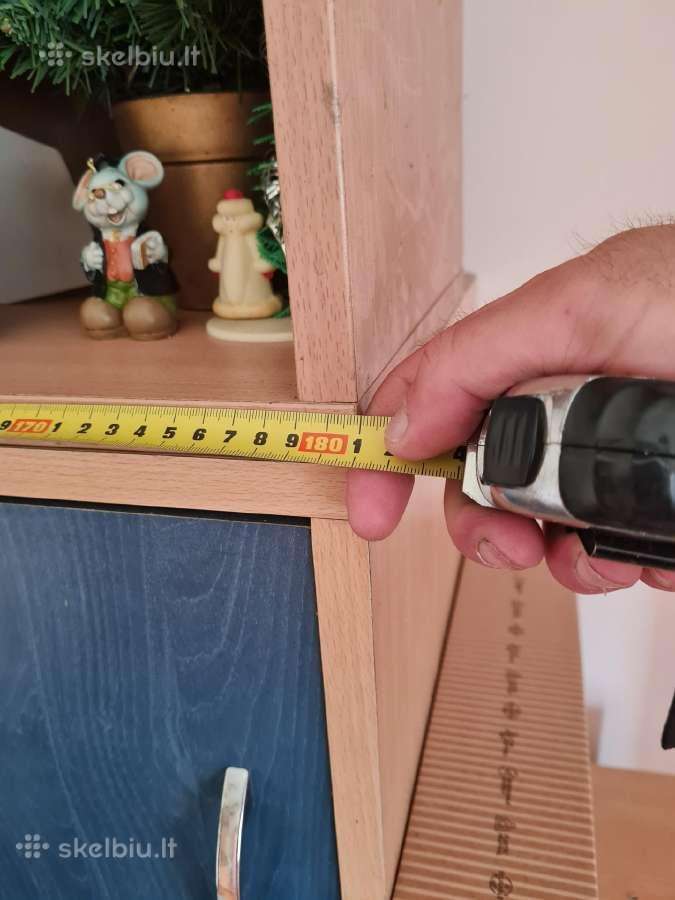 2 dideliu skyriu lentyna, Ilgis 180cm gylis 30 Cm - nuotraukos Nr. 2