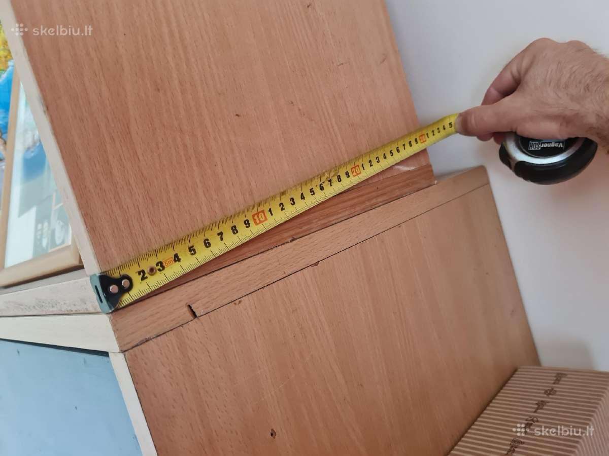 2 dideliu skyriu lentyna, Ilgis 180cm gylis 30 Cm - nuotraukos Nr. 3
