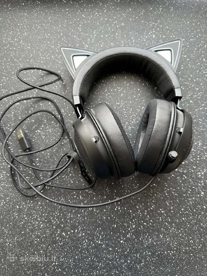 Ausinės Razer Kraken Kitty Edition