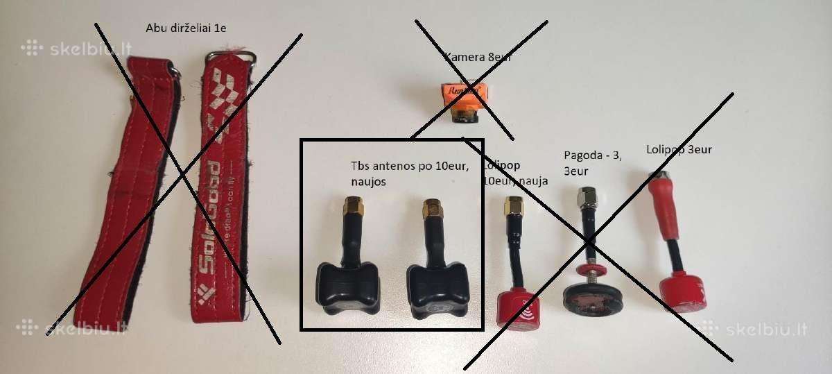 Analog antenos, kabeliai , ipex sma,