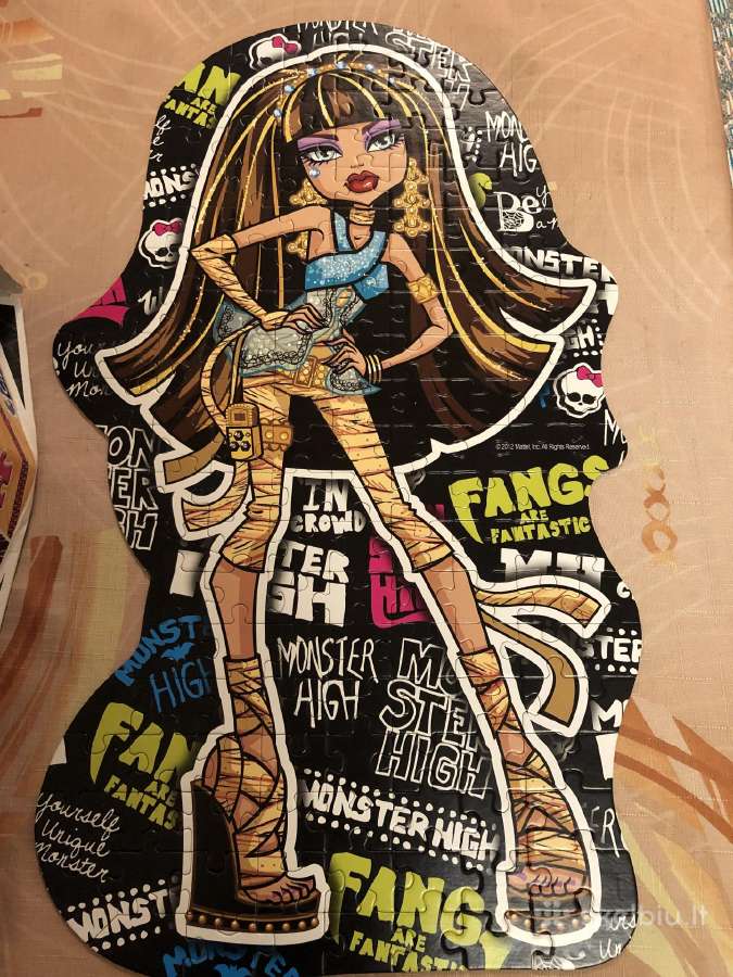 Monster high dėlionė - nuotraukos Nr. 4