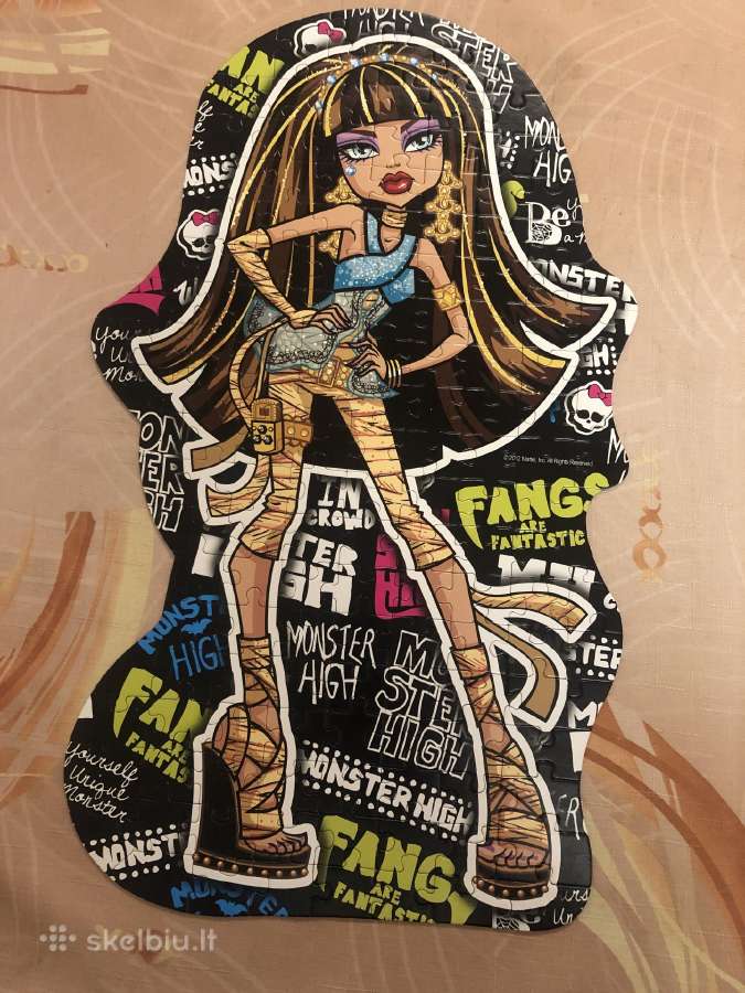 Monster high dėlionė - nuotraukos Nr. 5