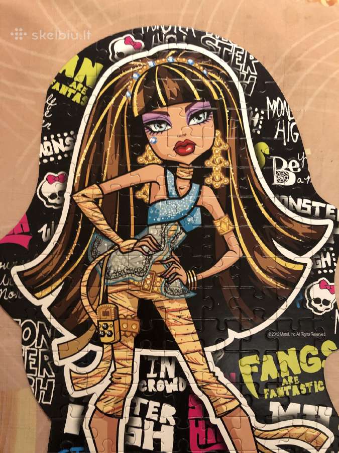 Monster high dėlionė - nuotraukos Nr. 8