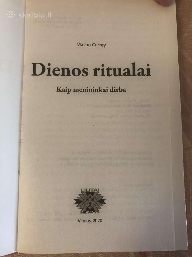 Dienos ritualai - nuotraukos Nr. 2