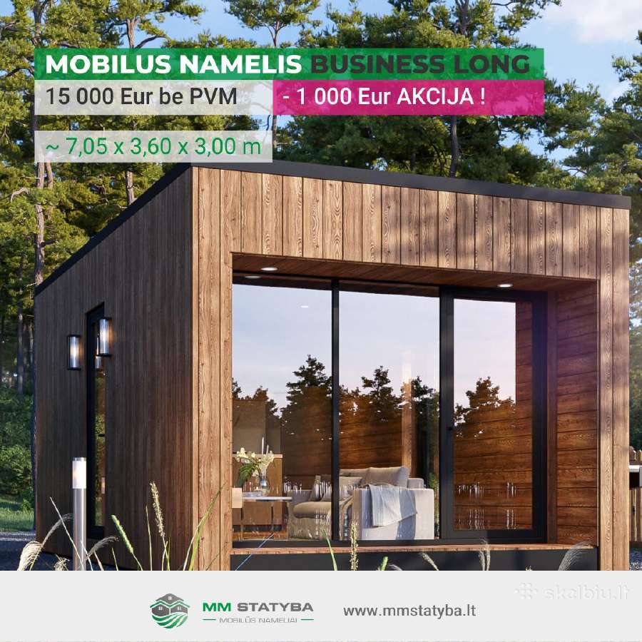 Akcija! Mobilūs Moduliniai Nameliai Mm Statyba - nuotraukos Nr. 21