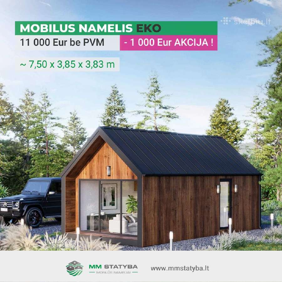 Akcija! Mobilūs Moduliniai Nameliai Mm Statyba - nuotraukos Nr. 23
