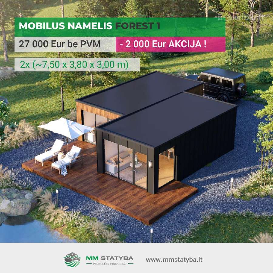 Akcija! Mobilūs Moduliniai Nameliai Mm Statyba - nuotraukos Nr. 25
